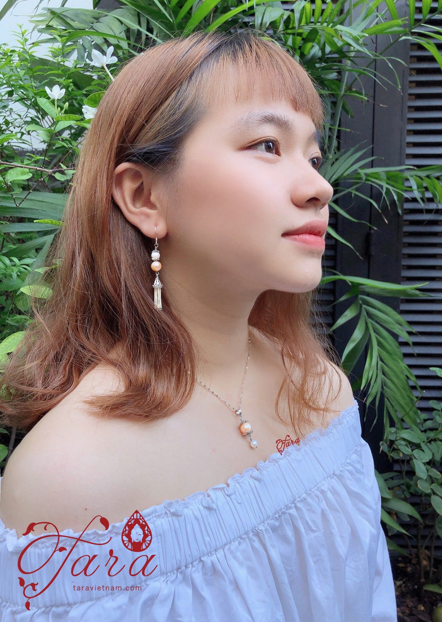 Bông tai Ngọc Trai và Bạc 925 - Vẻ đẹp vintage sang trọng
