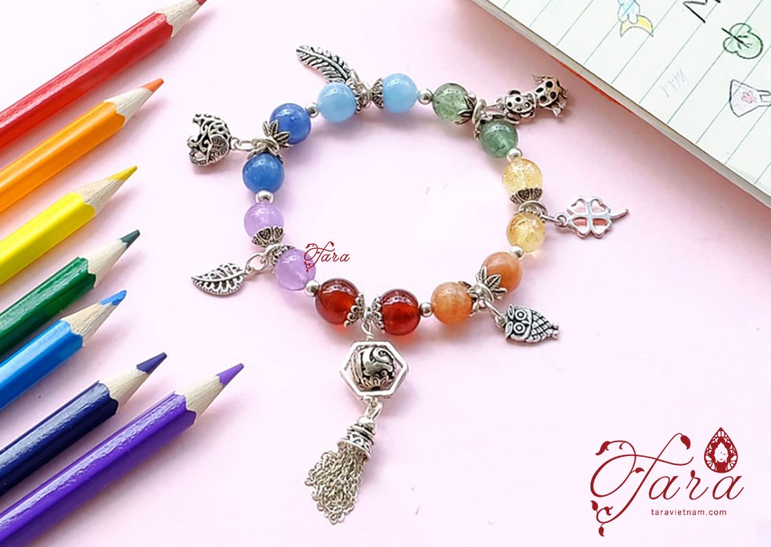 Lắc Rainbow hợp đa mệnh- trẻ trung, ngọt ngào
