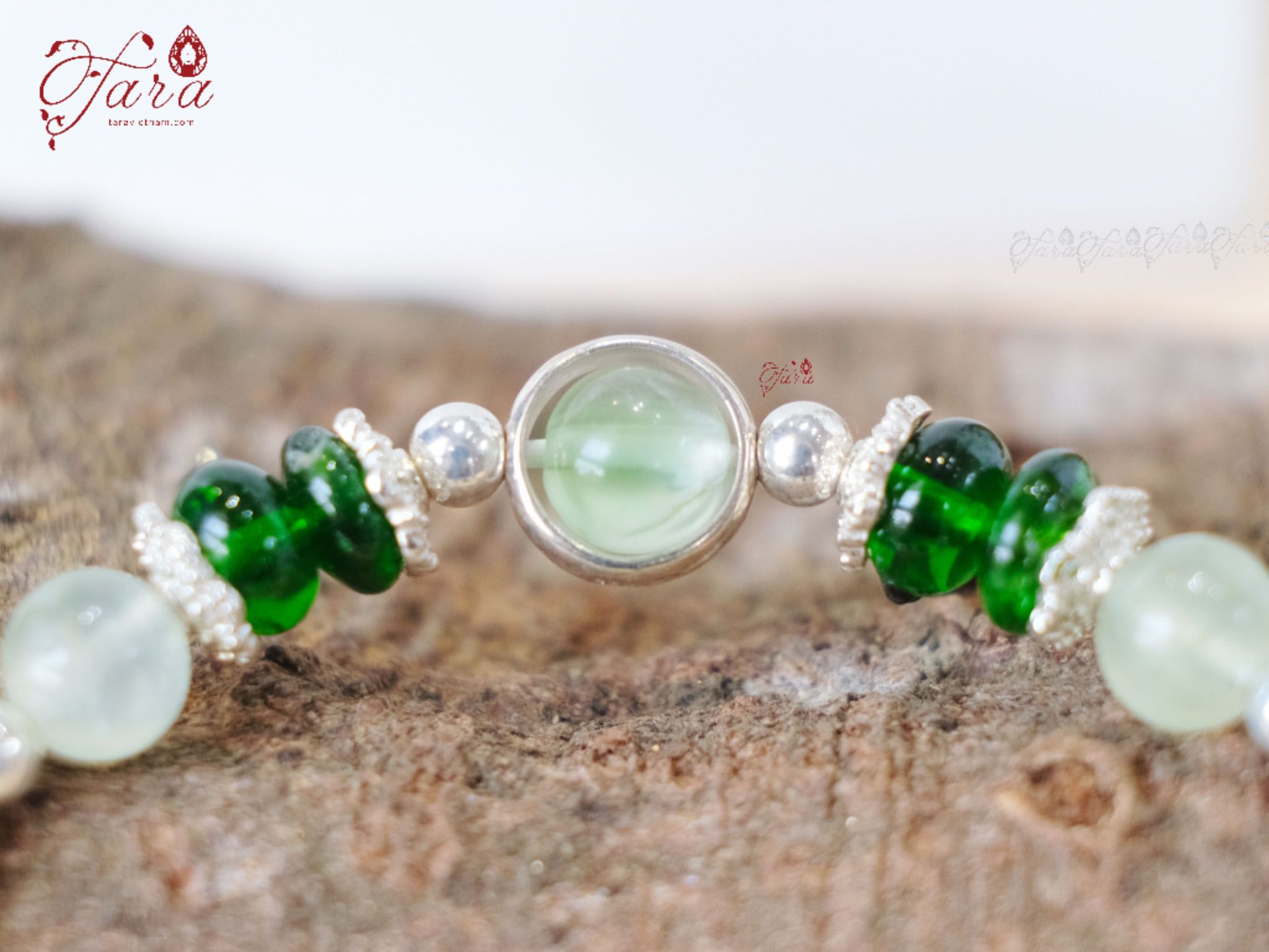  Vòng Diopside và Prehnite 