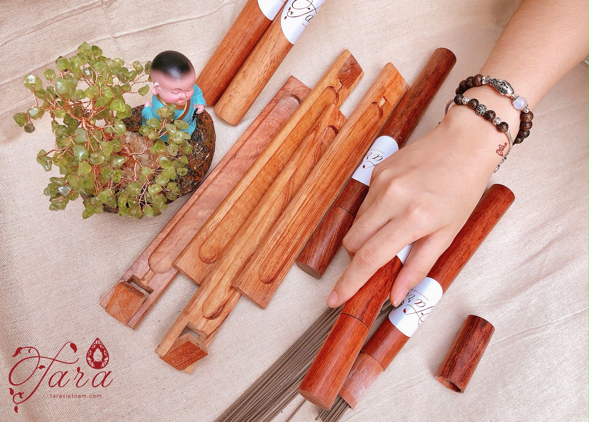 Hộp Nhang Trầm Hương sạch- đem đến an lành, thịnh vượng