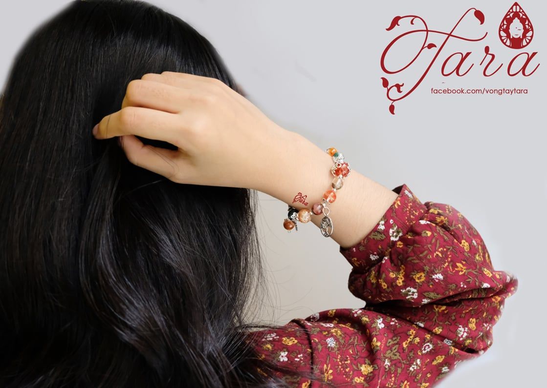 Vòng tay Ưu Linh Hoa mix Charm Bạc Thái 925