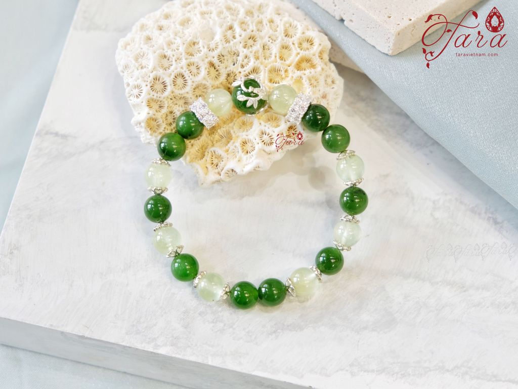  Vòng Ngọc Bích và Prehnite 