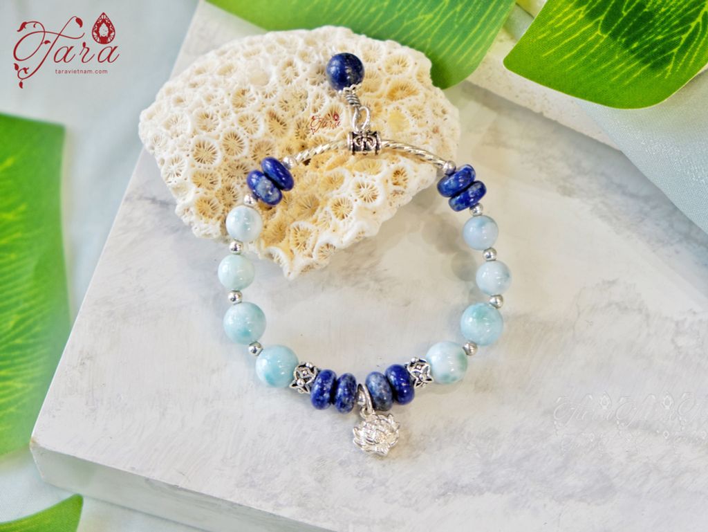  Vòng Lapis Lazuli và Larimar 