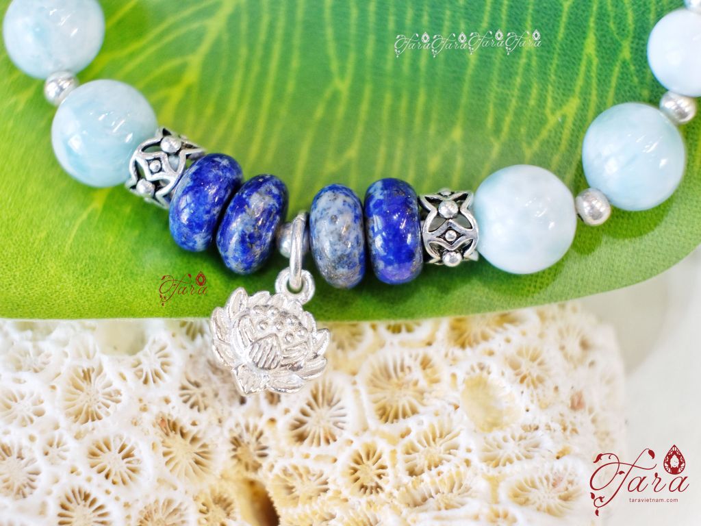  Vòng Lapis Lazuli và Larimar 