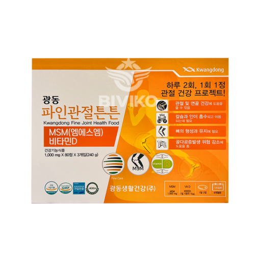 Viên uống bồi bổ xương khớp Kwangdong Fine Joint Health Food VVIP – 240 viên