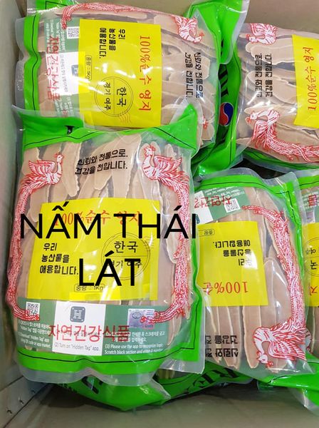 Nấm Linh chi thái lát