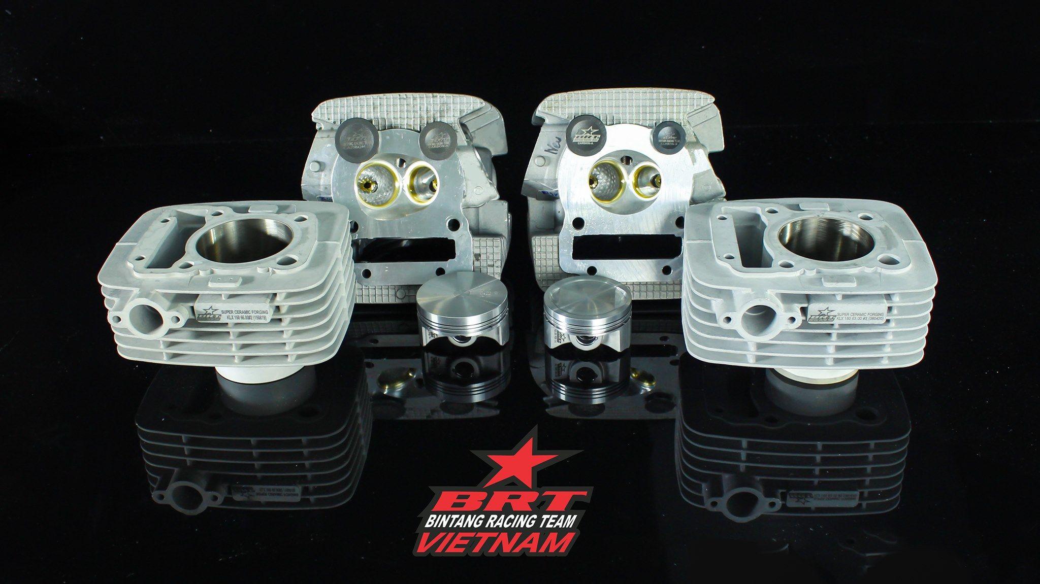 Vỏ Đầu KLX 31/25 Nikel Bronze + Porting CNC