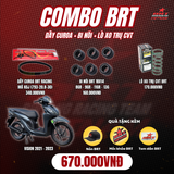 COMBO BRT DÂY CUROA + BI NỒI + LÒ XO TRỤ CVT