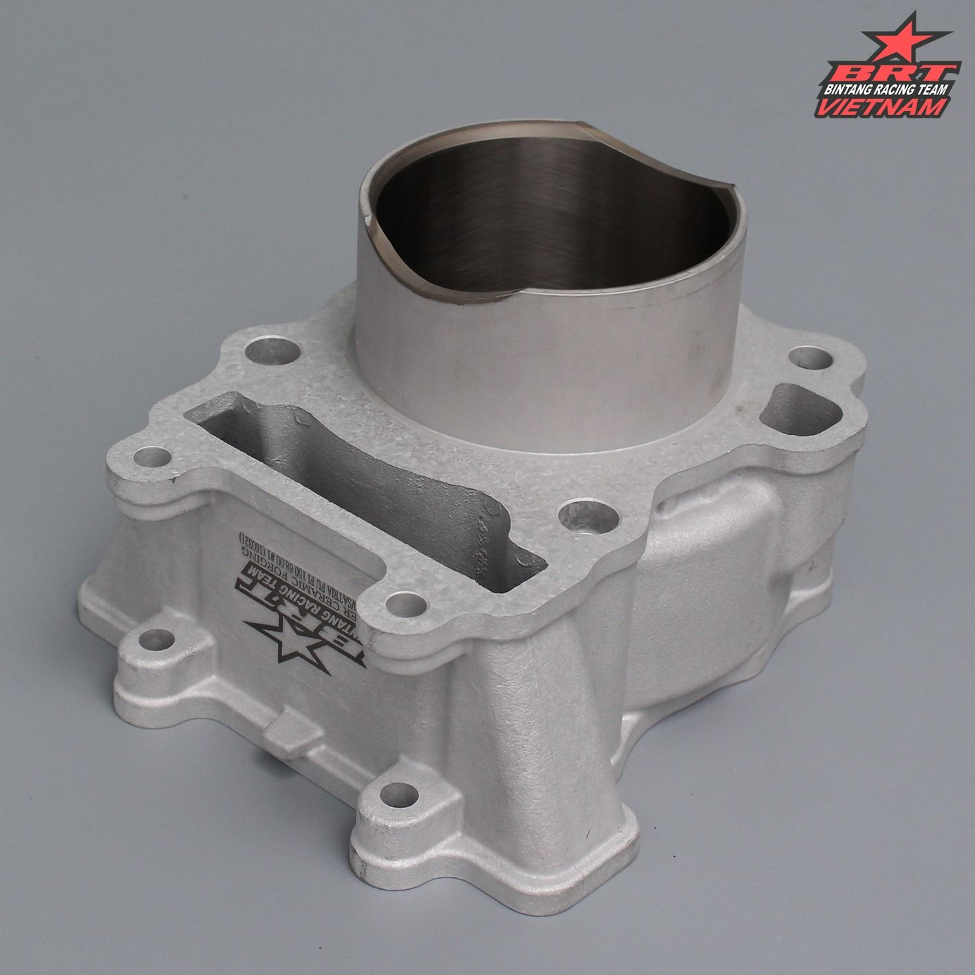 Lòng BRT Nhôm nén + Piston BRT 68.00 Móc mắt CNC Satria / GSX