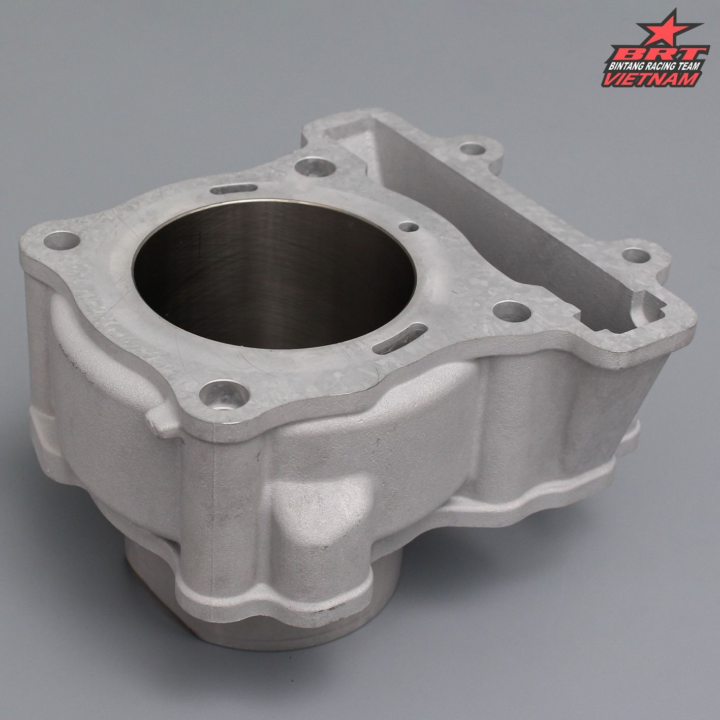 Lòng BRT Nhôm nén + Piston BRT 68.00 Móc mắt CNC Satria / GSX