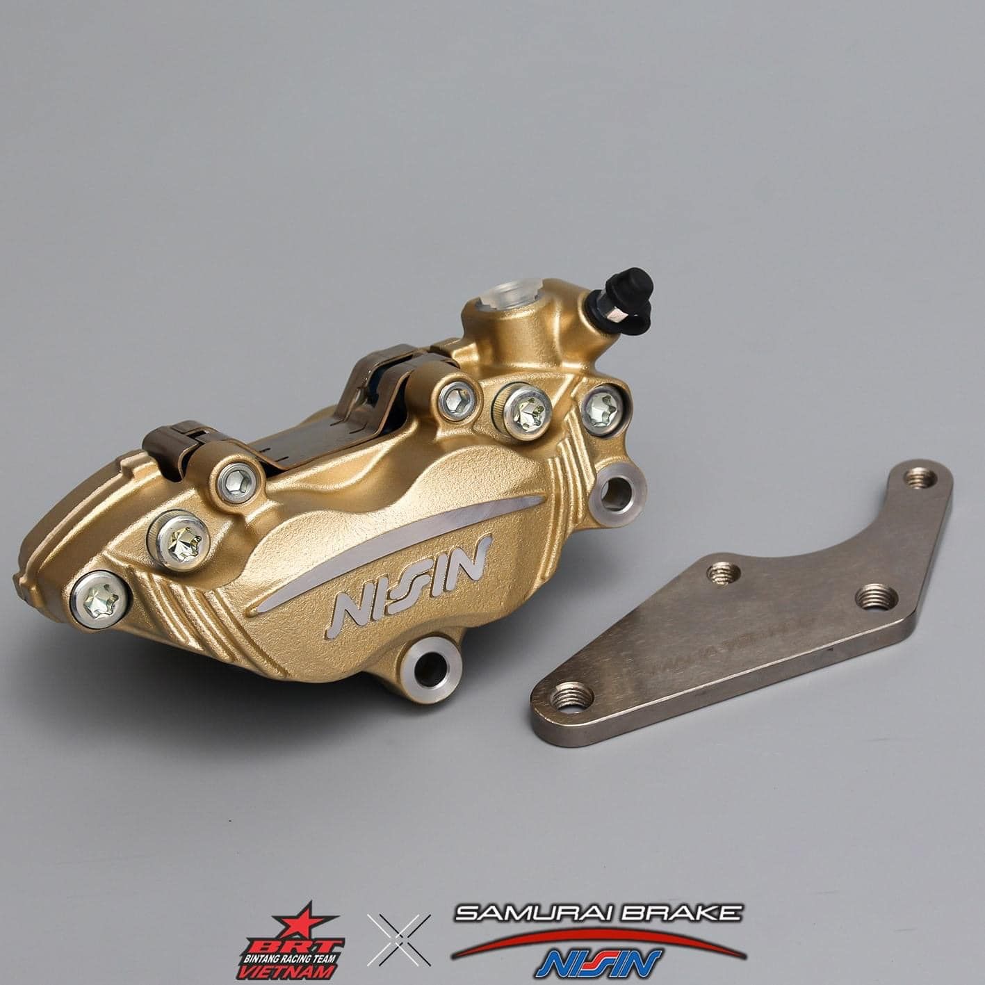 Heo dầu Samurai Nissin Brake 4 Pis Gold R25