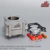 Lòng BRT Ceramic + Piston Móc mắt sẵn 62mm Yamaha Ex150 Ex135 Exciter