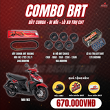 COMBO BRT DÂY CUROA + BI NỒI + LÒ XO TRỤ CVT