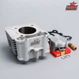 Bộ Lòng Trái 58.5 BRT: Lòng Ceramic và Piston nén 58.5mm Mio M3 / JANUS / FREEGO / FINO125