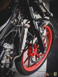 Heo dầu Samurai Nissin Brake 2 Pis Satria/Raider/GSX Suzuki - Màu Đỏ
