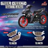 Bố thắng SAU BRT Ceramic EX150(SAU), EX155(SAU), FZ150, EX135 (SAU), RAIDER(SAU) SATRIA F(REAR): 8079