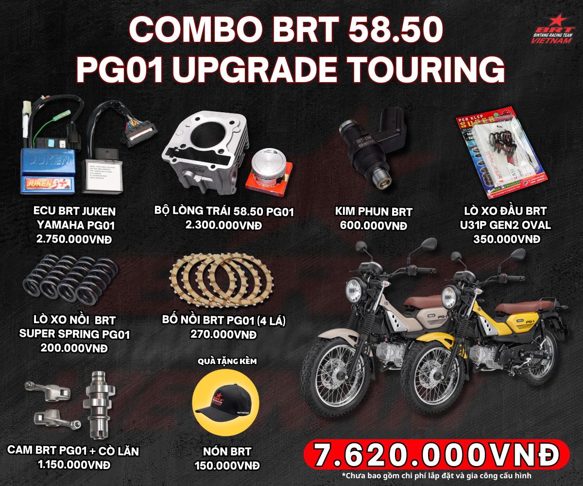COMBO BRT 58.50 PG01 UPGRADE TOURING
