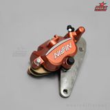 Heo dầu Nissin Samurai 2 Piston PHẢI màu Đồng (Bronze)
