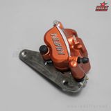 Heo dầu Nissin Samurai 2 Piston PHẢI màu Đồng (Bronze)