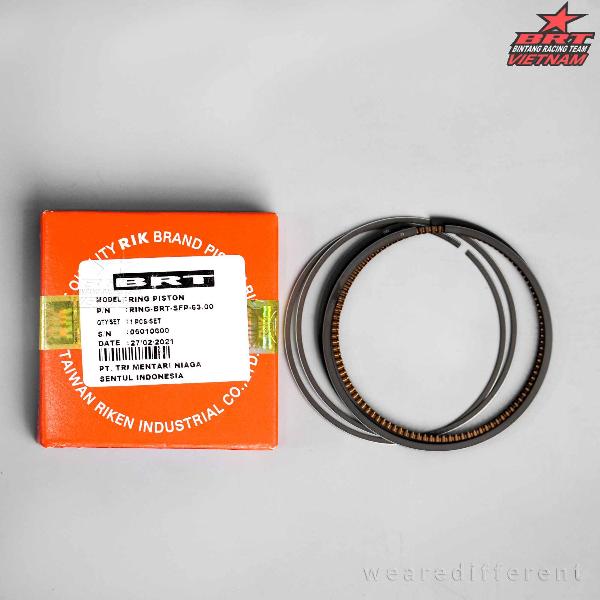 Bạc Piston 63.00 BRT