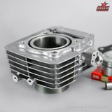 Bộ Lòng Trái 62 BRT : Lòng Nhôm Đúc Cánh Gió + Piston nhôm nén 62mm PCX160 Vario160 AirBlade160 SH Việt Nam(4 Valve)