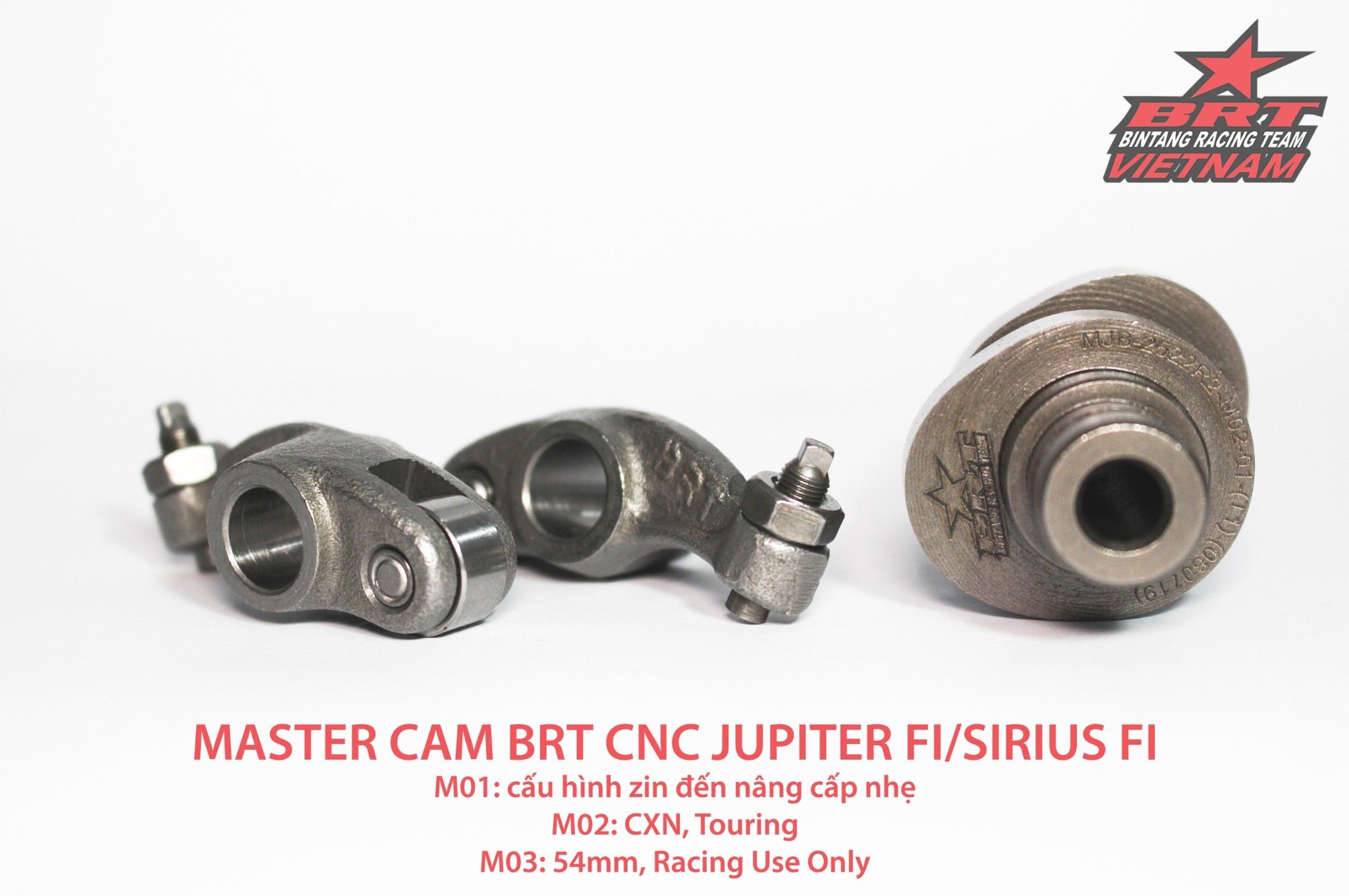 Cam - Cò lăn M03-40 Jupiter Fi/ Sirius Fi BRT