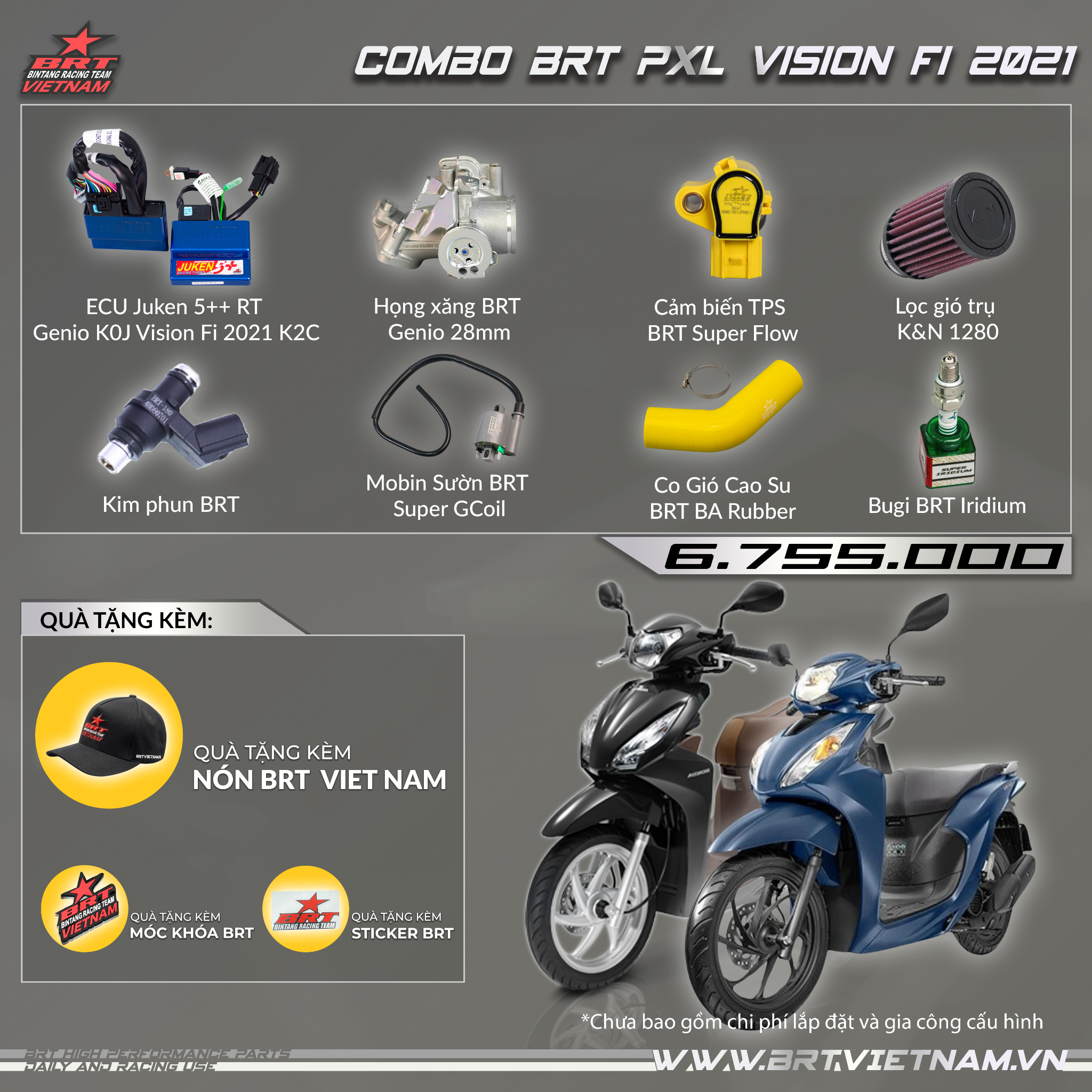 Combo PXL BRT Vision 2021
