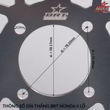  Dĩa Phanh / Thắng BRT 300mm 4 lỗ Honda 