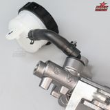 Tay thắng dầu TRÁI Axial 12.7mm Bạc (SILVER)