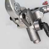 Tay thắng dầu Samurai Axial 12.7mm phải - BẠC (SILVER)