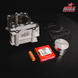 Bộ Lòng Trái 63 BRT: Lòng Ceramic + Piston Móc mắt sẵn 63mm NVX / R15V3 / Ex155 / Fz155 / XSR155 / MT 15 / WR155