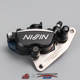  Heo dầu Samurai Nissin Brake 2 Pis Satria/Raider/GSX Suzuki - Black 