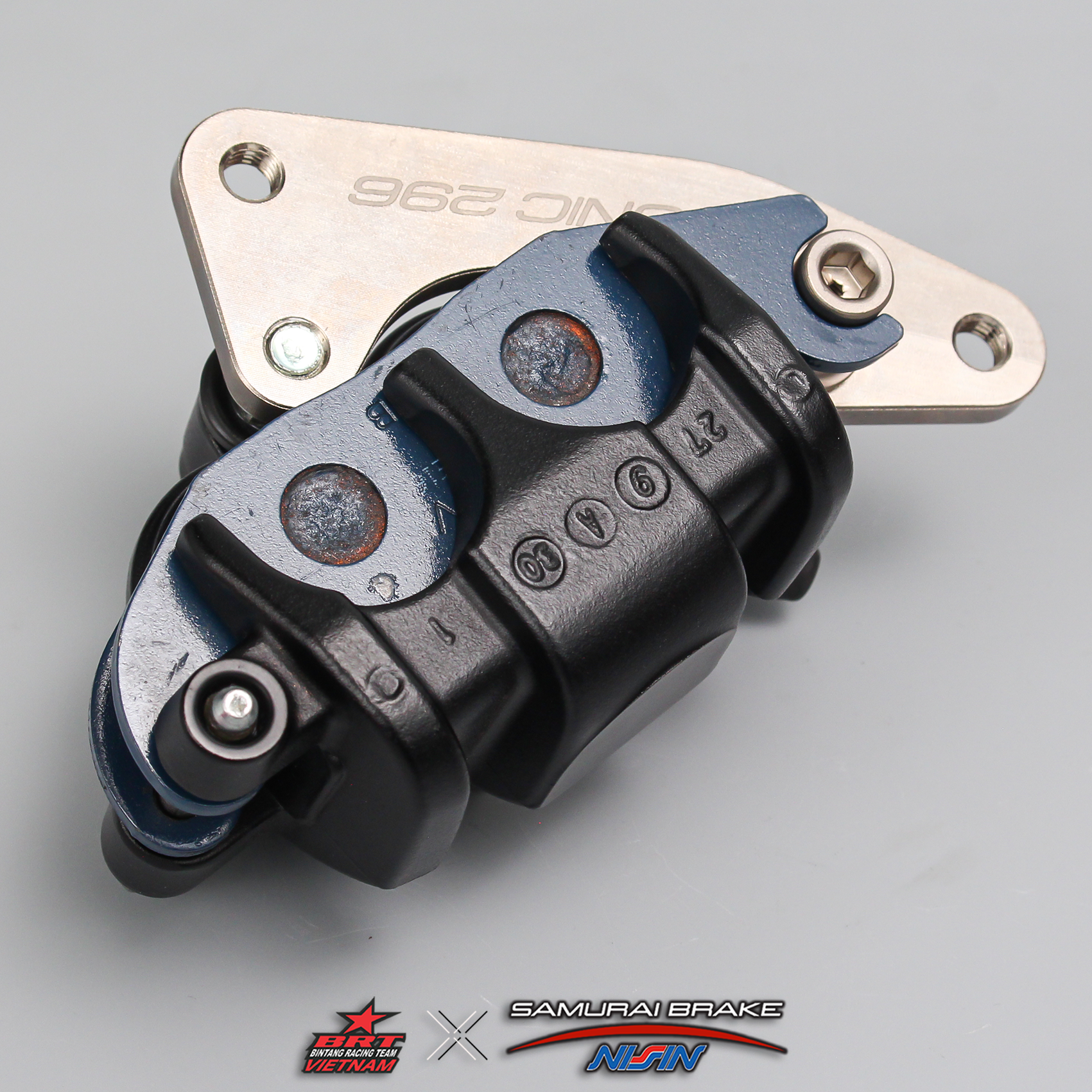 Heo dầu Samurai Nissin Brake 2 Pis Sonic - Black