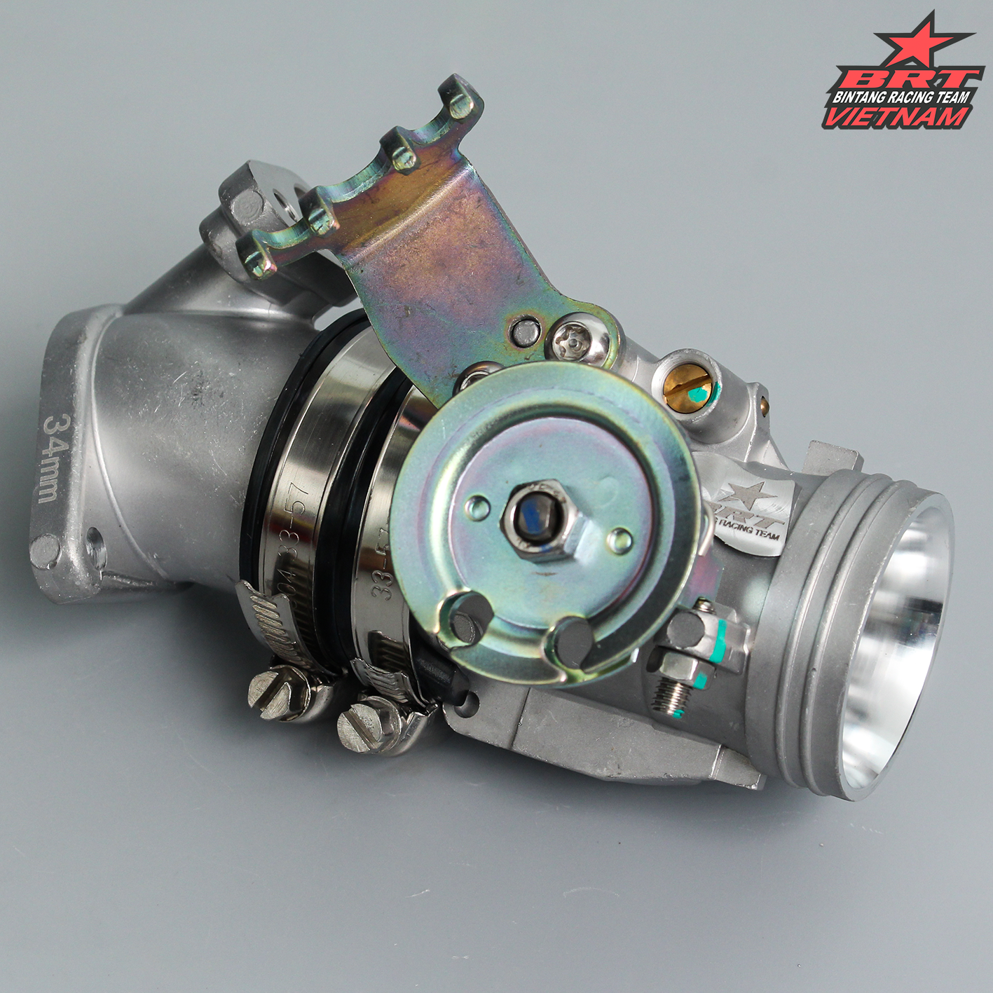Họng xăng BRT 34mm Exciter/ Fz150/ R15v2/ TFX