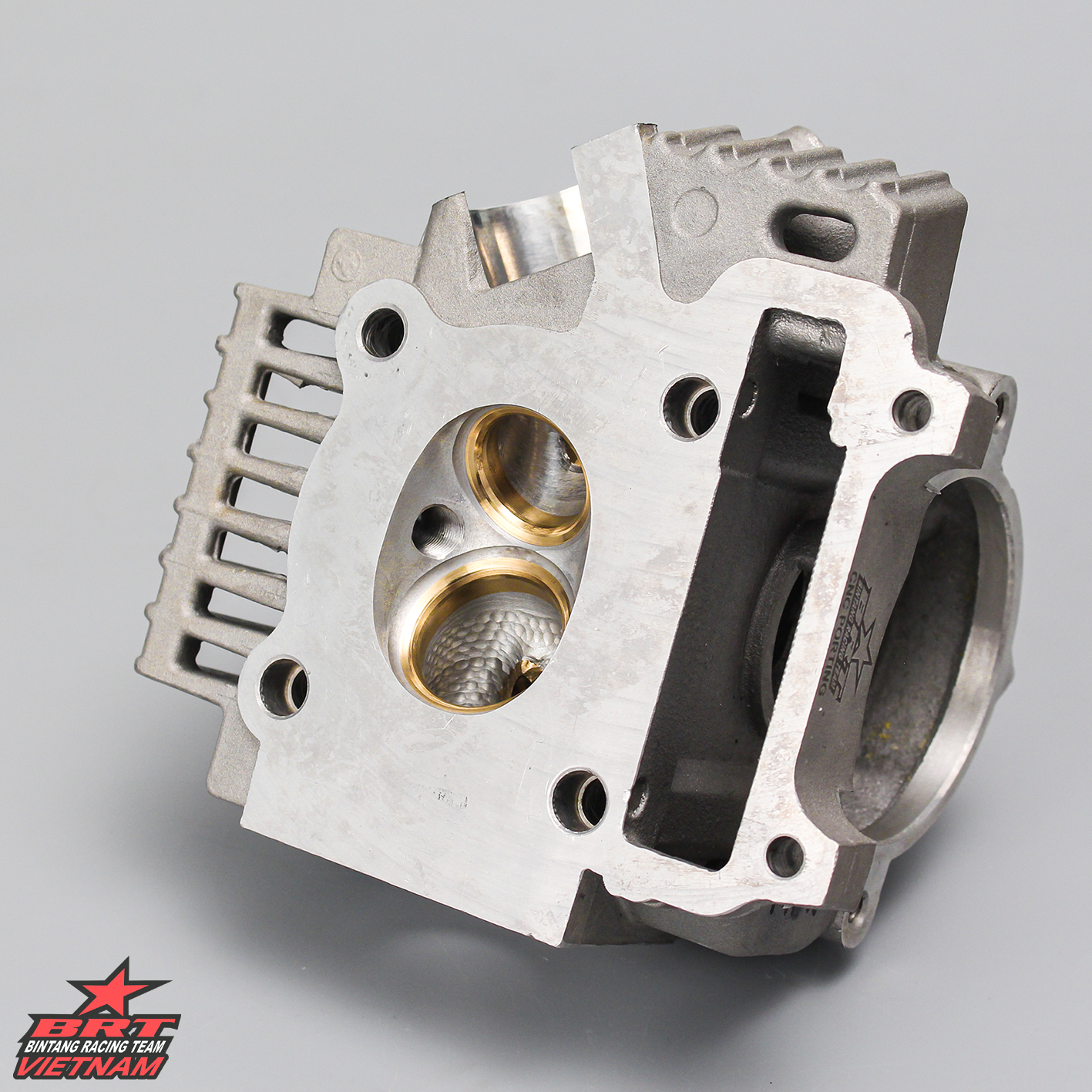 Vỏ Đầu 130cc 29/24 Nickel + Xupap + Jupiter/ Sirius Xăng Cơ