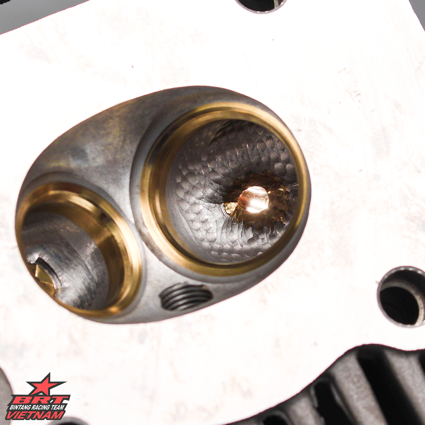 Vỏ Đầu 130cc 29/24 Nickel + Xupap + Jupiter/ Sirius Xăng Cơ