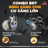 Combo Bình Xăng Con Ga Dẹp PWK 28/30/32/34mm + Co Xăng Lớn 28/30/32/34mm BRT