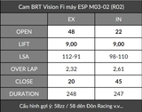 Cam BRT Beat Vision Fi K44 (máy Esp)
