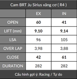  Cam BRT Jupiter Fi / Sirius Fi (Z1) + Cò lăn 