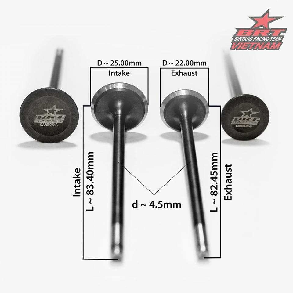 Xupap BRT 22/25 Satria Fi / Raider Fi / GSX 150