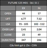 Cam BRT Future 125 / FU LED 125 / MSX 125