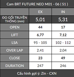 Cam BRT Future Neo / Future X / Future 2 / Karisma