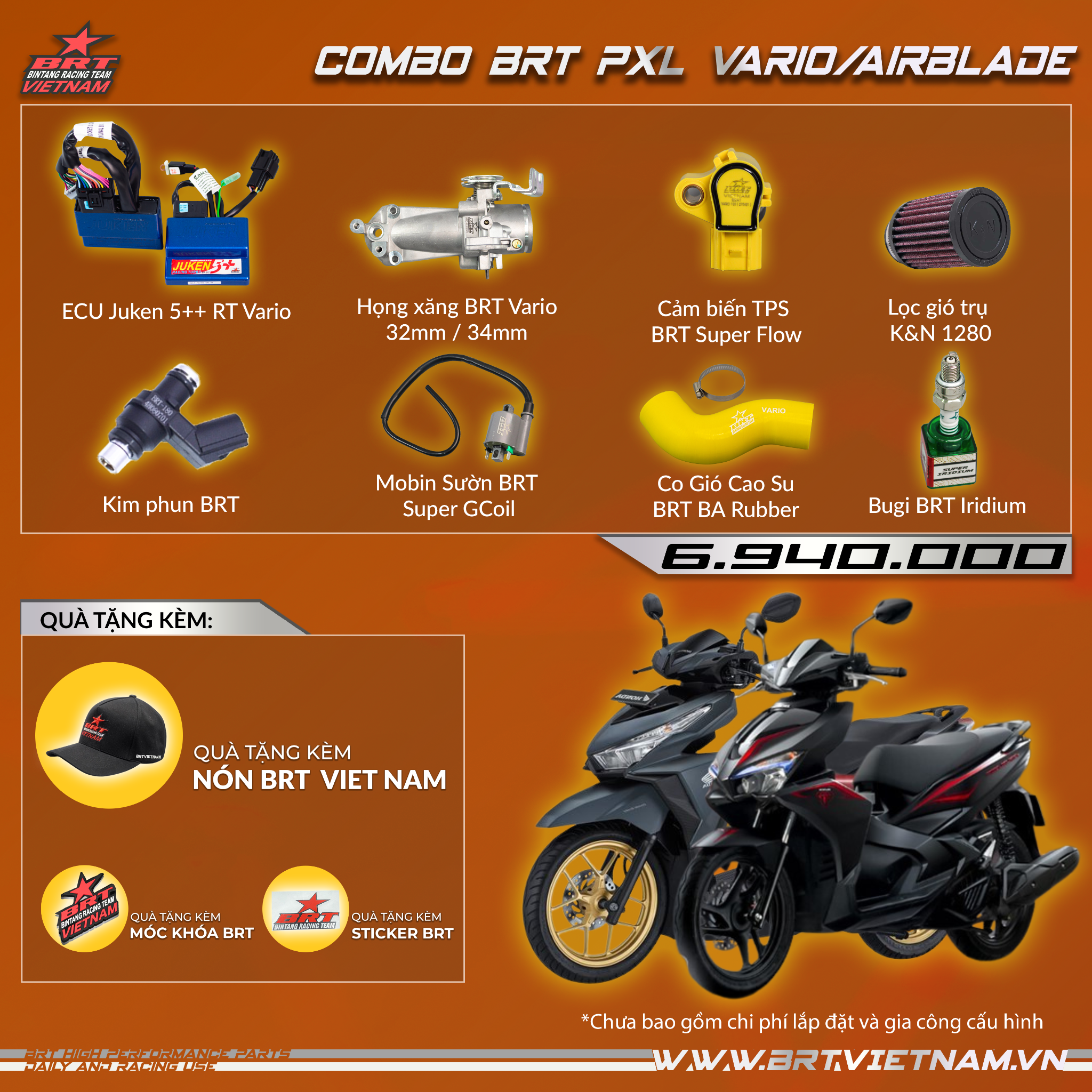 Combo PXL BRT Vario/Airblade