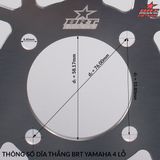 Dĩa Phanh / Thắng BRT 300mm 4 lỗ Yamaha