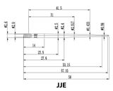 Bình xăng con BRT Ga Dẹp PWK28.