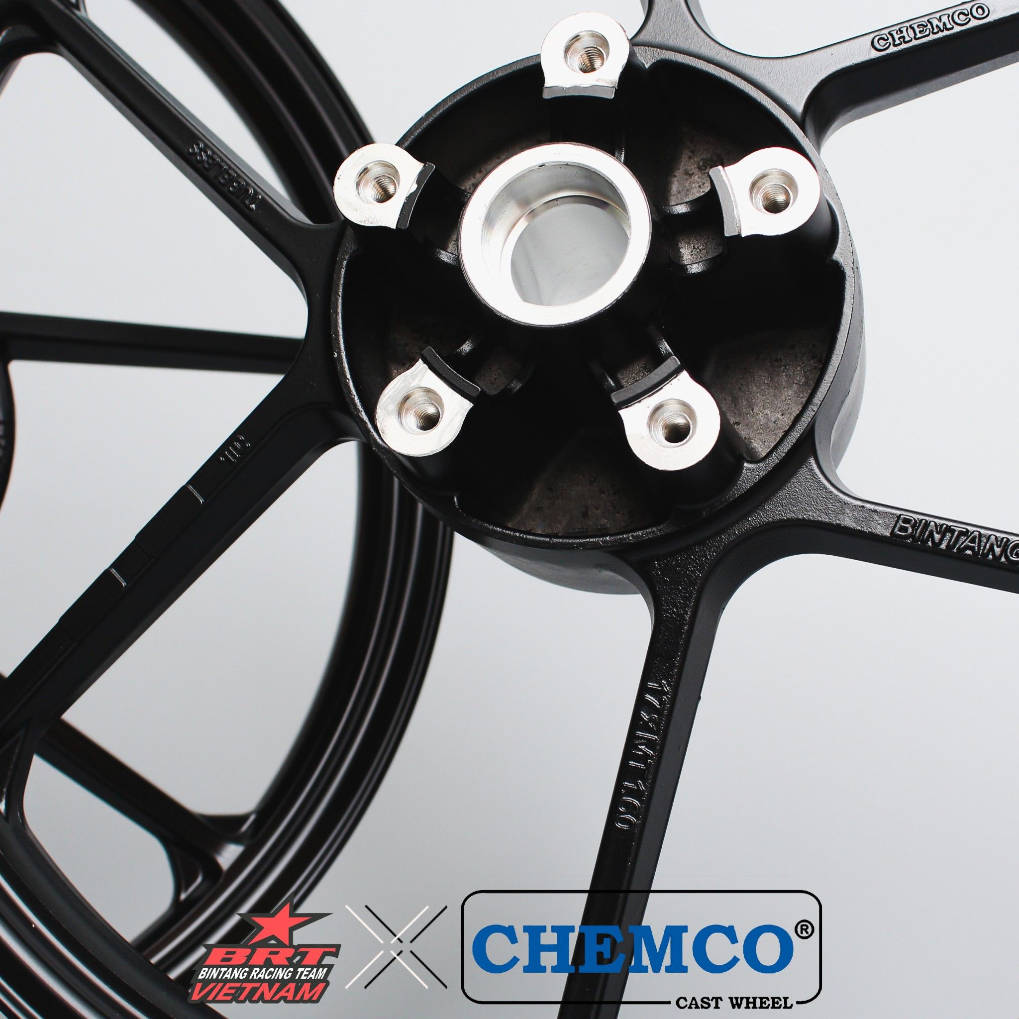 Mâm Exciter150 BLACK - 1.6-1.6/17 - BRT Chemco