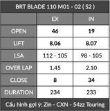  Cam BRT Wave S110 Blade 110 (1 Lỗ) 