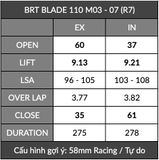  Cam BRT Wave S110 Blade 110 (1 Lỗ) 