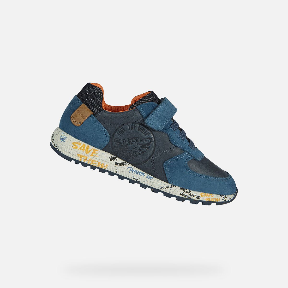 Giày Sneakers Trẻ Em GEOX J Alben B C