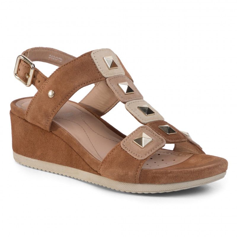 Giày Sandal Nữ Geox D Ischia D - Suede